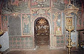 Transfiguration Monastery, the main Church mural paintings 